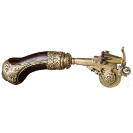 Au&szlig;ergew&ouml;hnlicher Luxus-Pulvertester, Brixen, um 1700