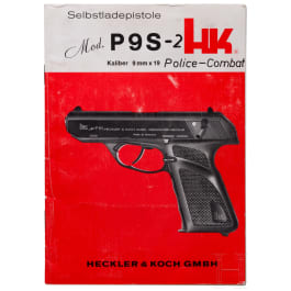Heckler & Koch, preliminary manual for P9 S2 Police-Combat