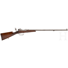 A single shot rifle, system Werder