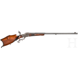 A single shot rifle, system Tanner