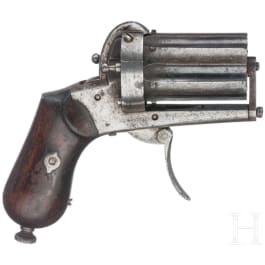 A pinfire pepperbox, Arendt Brevete, circa 1870