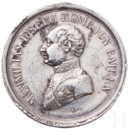 Silberne bayerische Milit&auml;r-Verdienstmedaille ("Tapferkeitsmedaille")