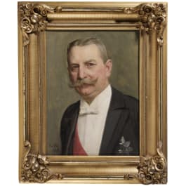 Anton von Werner (1843 - 1915) - Portrait des Unterstaatssekretärs Dr. Max Richter, 1906