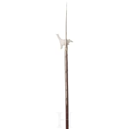 Landsknechtische Hellebarde, deutsch, um 1540/50
