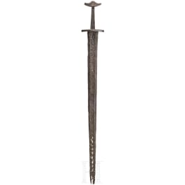 Wikingisches Schwert mit Damastklinge, Nordeuropa, 10. Jhdt.