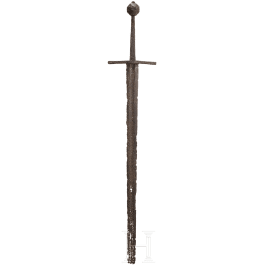 Ritterliches Sattelbaumschwert, deutsch, um 1350