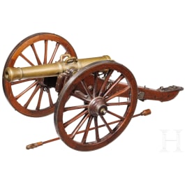Modell eines Feldgesch&uuml;tzes, Frankreich, um 1900