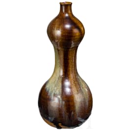 Doppelk&uuml;rbis-Vase, China, wohl Song-Dynastie oder sp&auml;ter