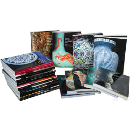 19 Auktionskataloge zu asiatischer Kunst, Christie's London, South Kensington, New York, Hong Kong, 2012 - 2013