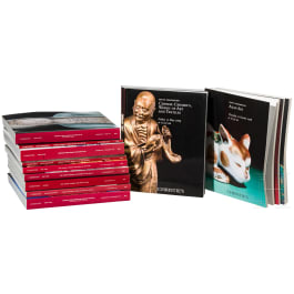 16 Auktionskataloge zu asiatischer Kunst, Christie's Amsterdam, London, South Kensington, Hong Kong, New York, 2006 - 2007