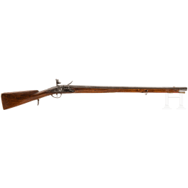 Milit&auml;rmuskete, deutsch, 2. H&auml;lfte 18. Jhdt.
