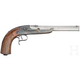 Z&uuml;ndnadelpistole, deutsch, um 1840