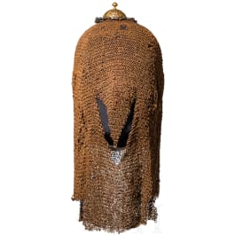 An Indian mail coif, 18th century
