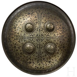 A brass sipar, Lahore, 19th century