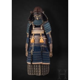 A Japanese tetehagi do gosoku, mid Edo Period
