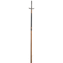A Japanese Ju Monji Yari, dated 1854