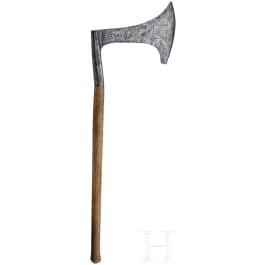 Executioner's axe in the style of the 16th/17th century, iron, circa 1900