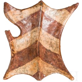 A late Gothic German horseman's targe with coat of arms, mid-15th century