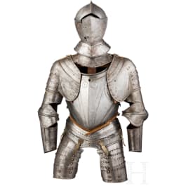 A composite Pisan or Milanese cavalry armour, circa 1590