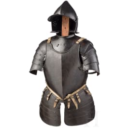 A North Italian pikeman's armour, circa 1600