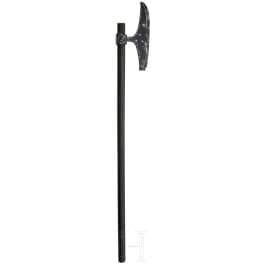 A late Byzantine iron battle axe, 13th/14th century.