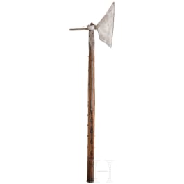 A foot soldier's axe, Augsburg, 2nd half of the 16th century