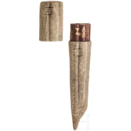 A cutlery case made of rayskin, Amsterdam, circa 1700