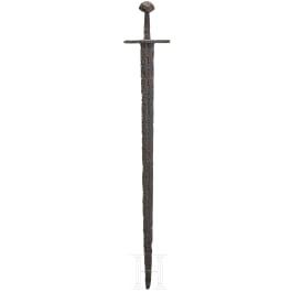 A German knightly sword, circa 1100-50