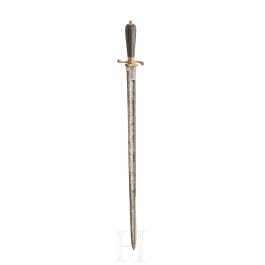 A Prussian hunting hanger, Berlin, 18th century