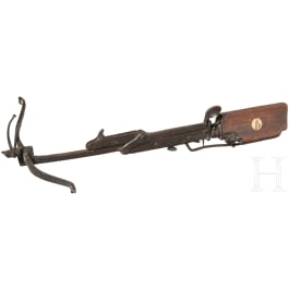 A German bullet crossbow, circa 1630 - 1650