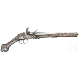 An Ottoman flintlock pistol, 19th century