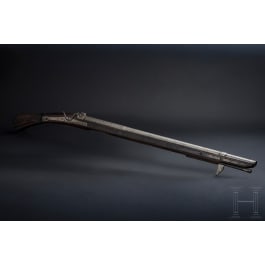A German matchlock arquebus with push-button trigger, circa 1560/70