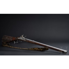 A deluxe princely flintlock rifle belonging to Friedrich VI of Baden-Durlach, Barthel Bauer and Johann Michael Maucher of Durlach, circa 1670