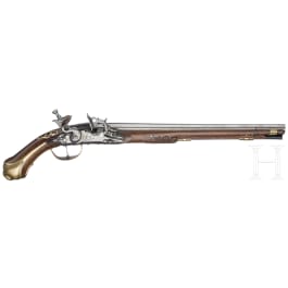 An Italian snaphance pistol, circa 1700