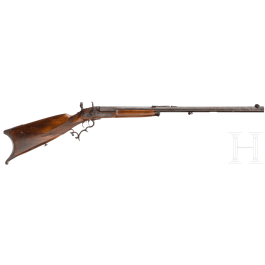 A saloon rifle, E. Triebel in Augsburg, circa 1850