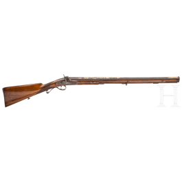 A German percussion rifle with earlier Boutet-barrel, circa 1850