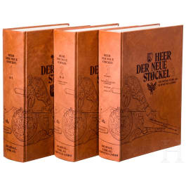 Encyclopedia on gun makers in 3 volumes, "Der neue St&ouml;ckel", 1978 - 1982
