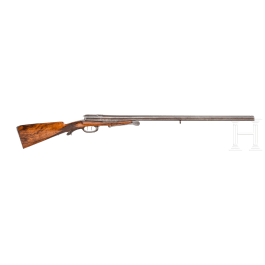 A double-barrelled firing needle shotgun with swivel action, Franz von Dreyse in S&ouml;mmerda (D), circa 1860