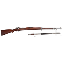 A Mauser Modelo Argentino 1909 by DWM, with bayonet