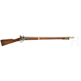 A flintlock cavalry musket with bayonet, Essen, 1809 - 1813