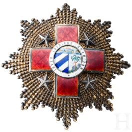 Ehren- und Verdienstorden des Kubanischen Roten Kreuzes - Bruststern zum Gro&szlig;kreuz