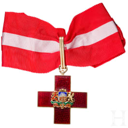 Orden des Roten Kreuzes der Republik Lettland, 1. Klasse, um 1920-1935