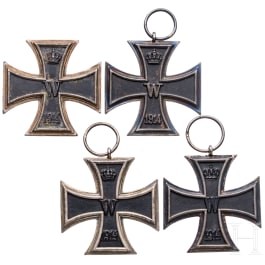 Sammlung Eiserne Kreuze 1. und 2. Klasse 1914