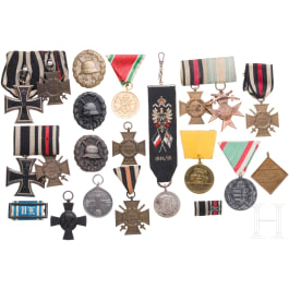 Sammlung Ordensschnallen und Abzeichen