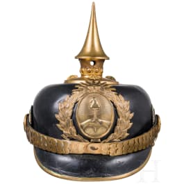 Helm f&uuml;r Offiziere, deutsche Fertigung, um 1900