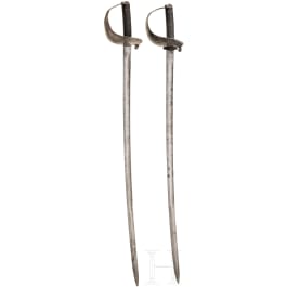 Zwei S&auml;bel M 1880 f&uuml;r Mannschaften der Kavallerie