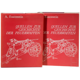 Essenwein, August: Quellen zur Geschichte der Feuerwaffen, Bd. I u. II, Graz, 1969