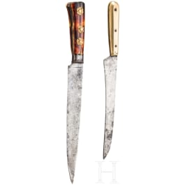 Kard und Messer, persisch, um 1900