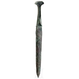 F&auml;chergriffdolch mit Lappen, Luristan, 11./10. Jhdt. v. Chr.