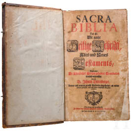 Dr. Johann Dietenberger, Sacra Biblia, N&uuml;rnberg und Frankfurt, Ausgabe von 1728